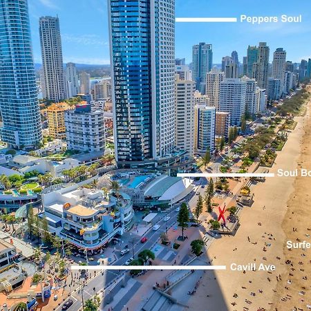 Soul Beachfront 3Brm Ocean View - Optimise Bnb Gold Coast Eksteriør billede