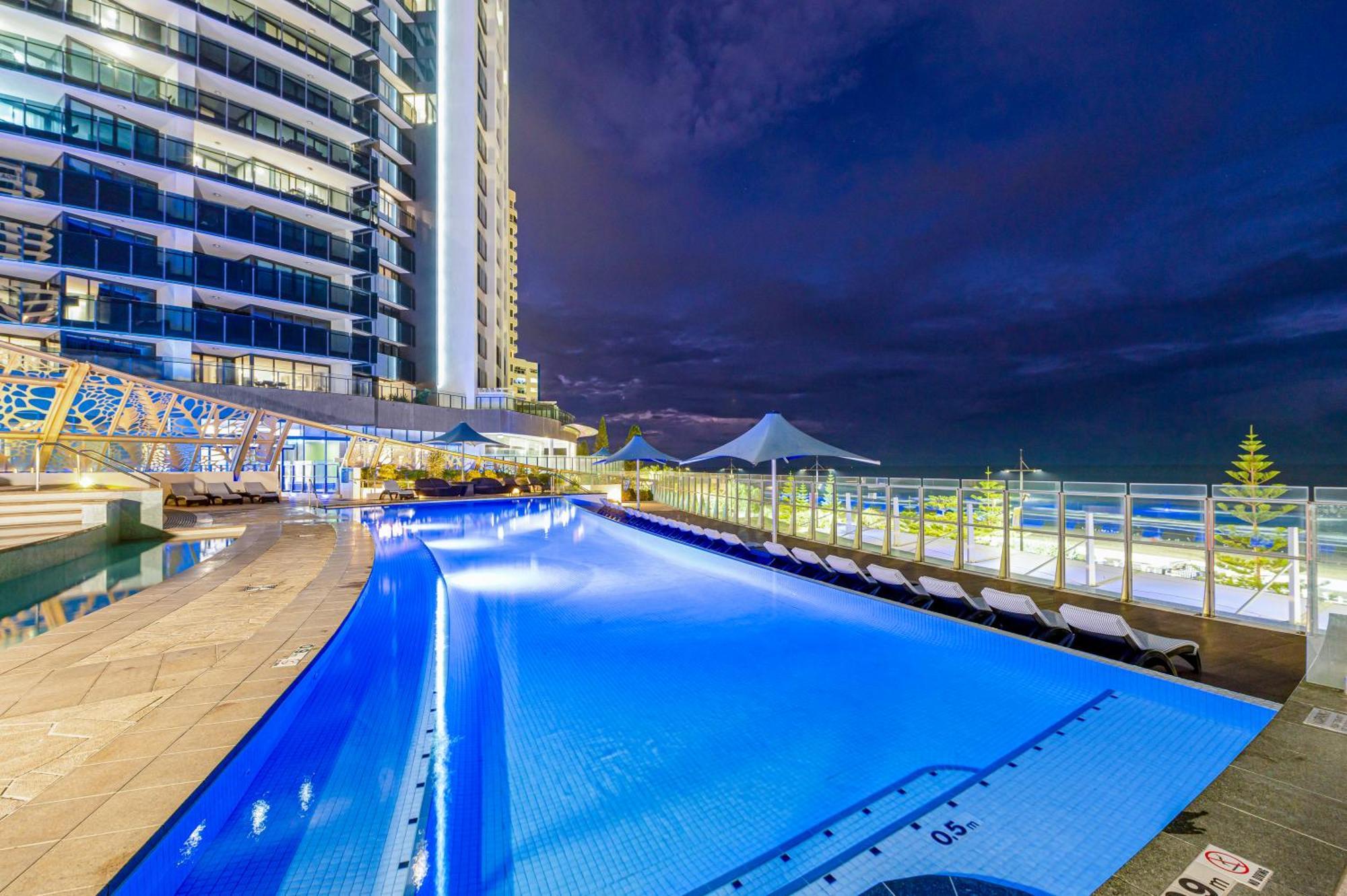 Soul Beachfront 3Brm Ocean View - Optimise Bnb Gold Coast Eksteriør billede